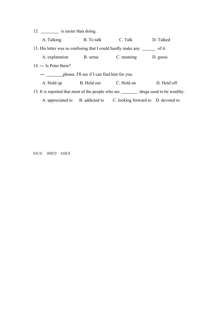 11-12学年高三英语复习 英语精练59.doc_第2页