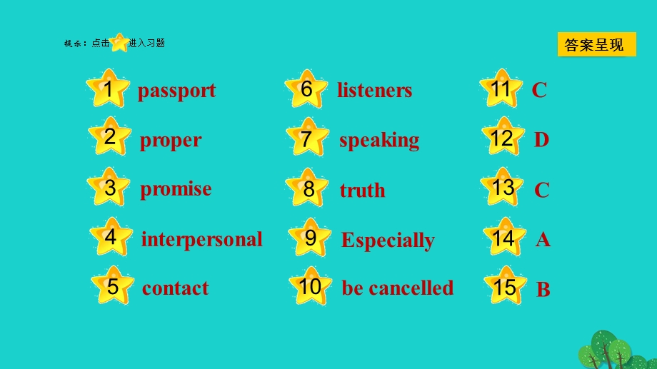 2022九年级英语下册 Unit 9 Communication Lesson 50 Tips for Good Communication习题课件（新版）冀教版.ppt_第2页