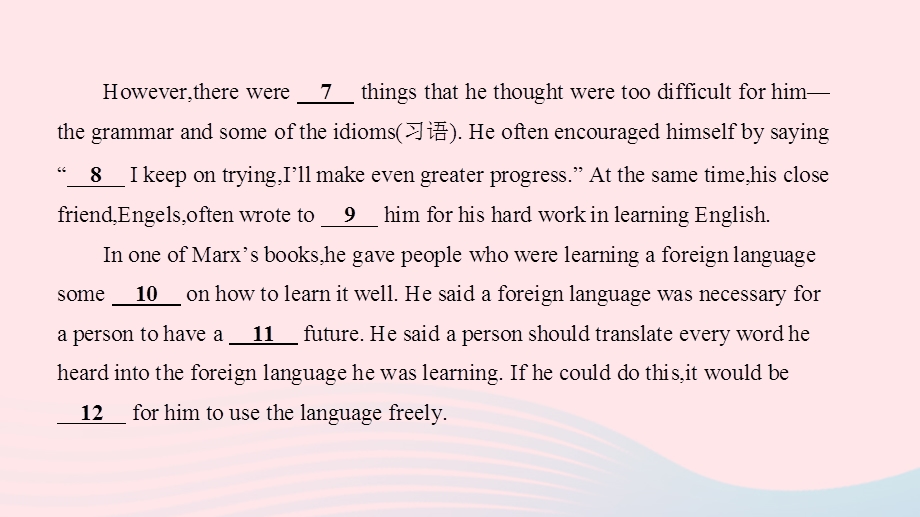 2022九年级英语全册 Unit 1 How can we become good learners（Self Check 题型专练)习题课件（新版）人教新目标版.ppt_第3页