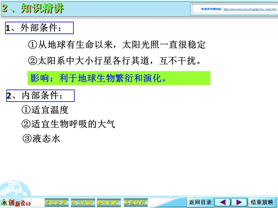 2016届高考地理大一轮总复习（广东专用）配套素材资源包 1-3-02地球是太阳系中一颗特殊的行星 .ppt_第3页