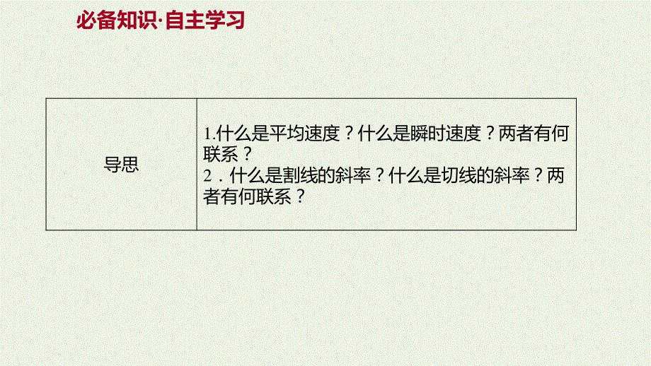 2021-2022学年新教材高中数学 第五章 一元函数的导数及其应用 1.1 变化率问题课件 新人教A版选择性必修2.ppt_第3页