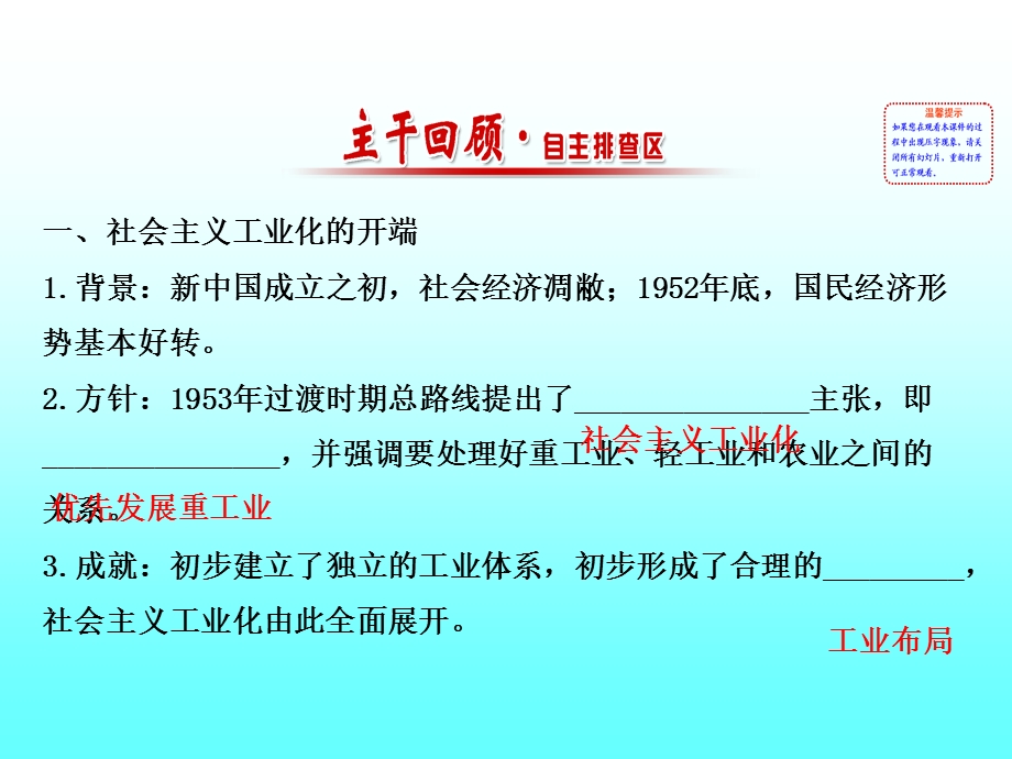 2016届高考岳麓版历史一轮复习课件 第十九讲《中国社会主义经济建设的曲折发展》（共55张PPT）.ppt_第2页