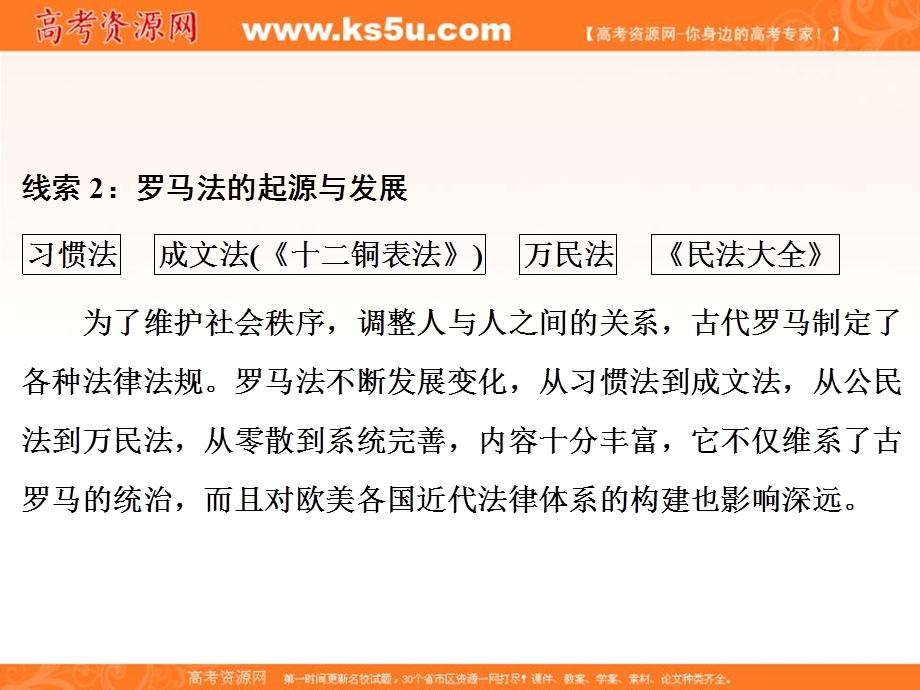 2019-2020学年同步人教版高中历史必修一培优课件：2单元末—查漏补缺 提能增分 .ppt_第2页