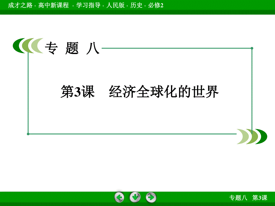 2015-2016学年高中历史人民版（必修二）课件 专题8 第3课.ppt_第3页