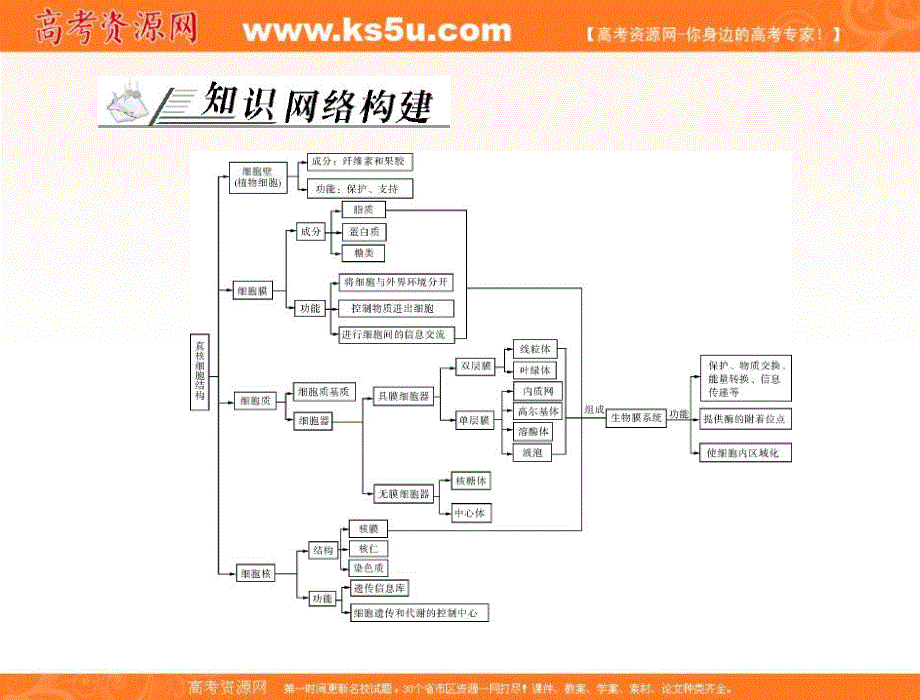 2017届高考生物人教版一轮复习必修1配套课件：第3章《章末知识提升》 .ppt_第2页