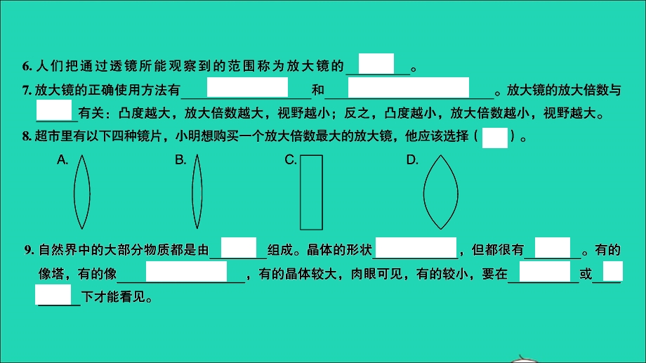 2021小考科学致高点 第一部分 生命科学 专题三 生物与环境和微小世界课件.ppt_第3页