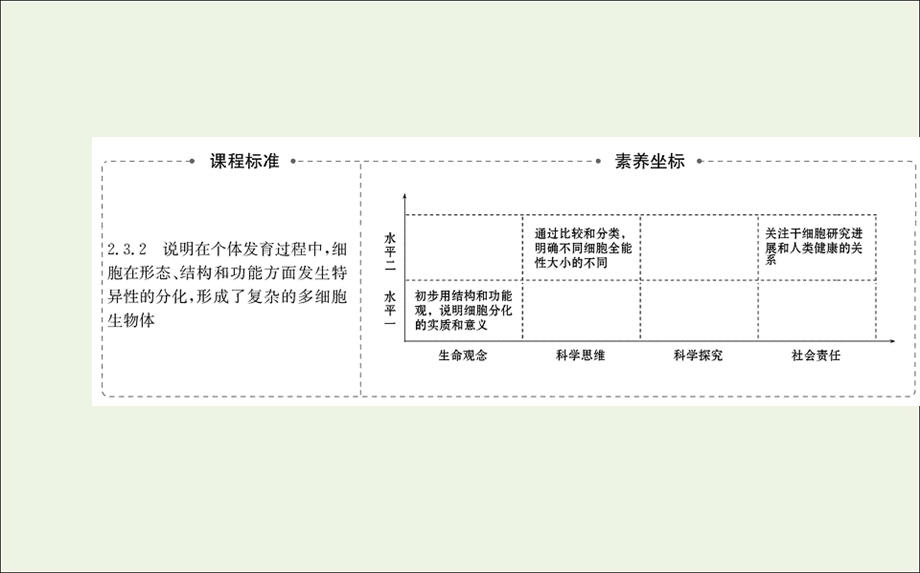 2021-2022学年新教材高中生物 第6章 细胞的生命历程 第2节 细胞的分化课件 新人教版必修第一册.ppt_第2页