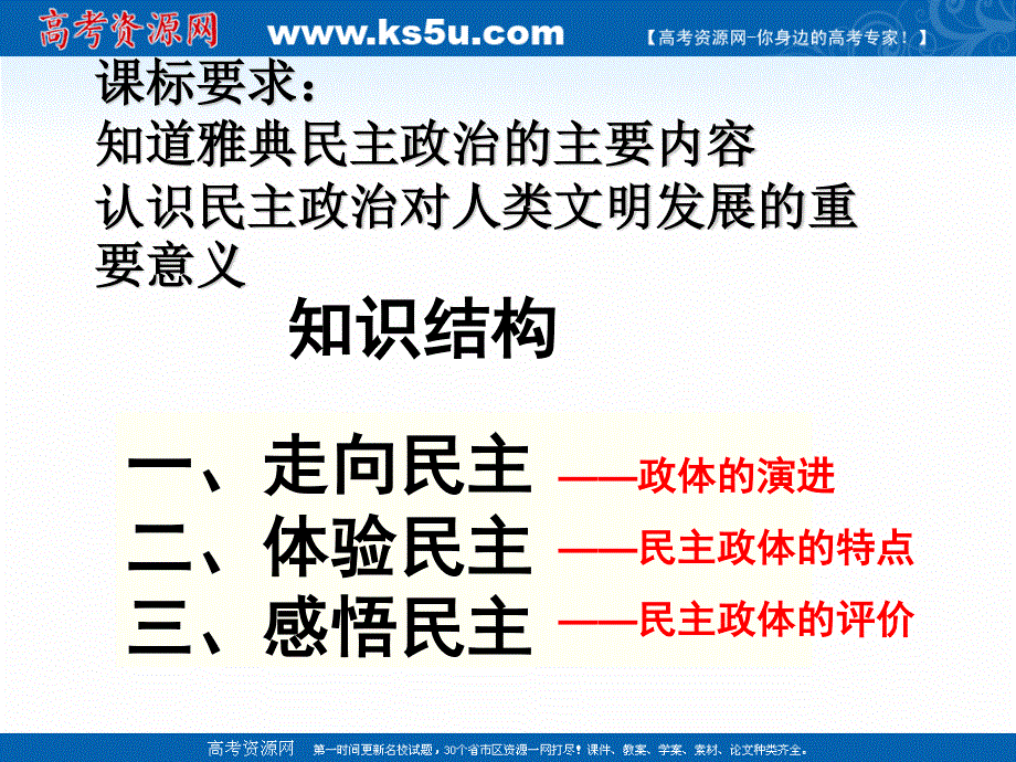 2018年优课系列高中历史岳麓版必修1 第6课 雅典城邦的民主政治 课件（26张）1 .ppt_第2页