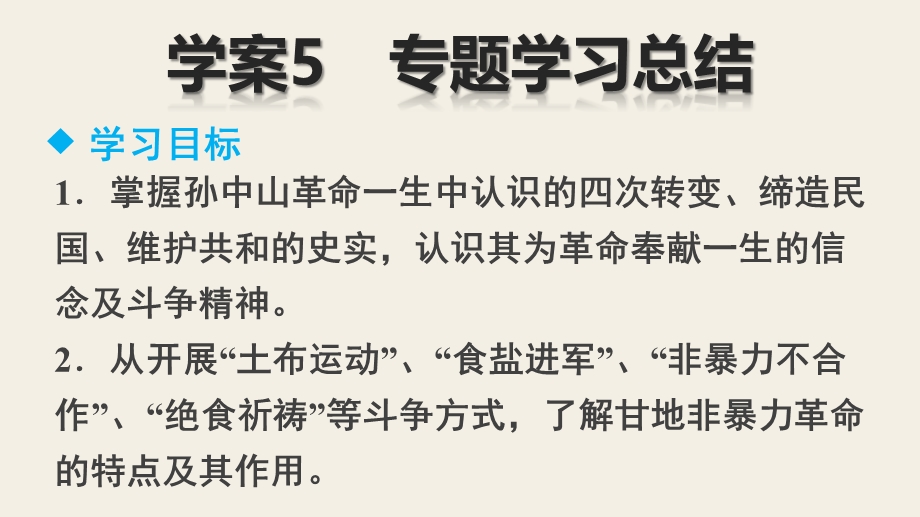 2015-2016学年高二历史人民版选修4课件：专题四 “亚洲觉醒”的先驱 .pptx_第2页