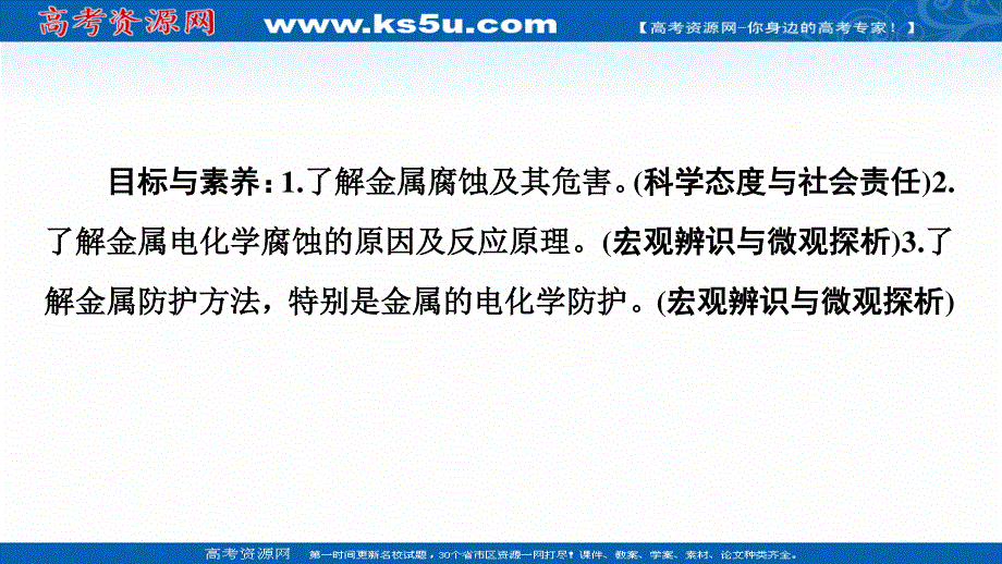 2020-2021学年化学苏教版选修4课件：专题1 第3单元　金属的腐蚀与防护 .ppt_第2页