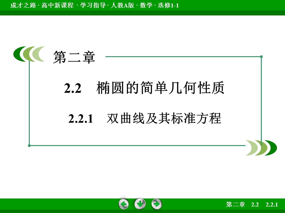 2015-2016学年高中数学人教A版选修1-1课件：第二章 圆锥曲线与方程 2.ppt_第3页