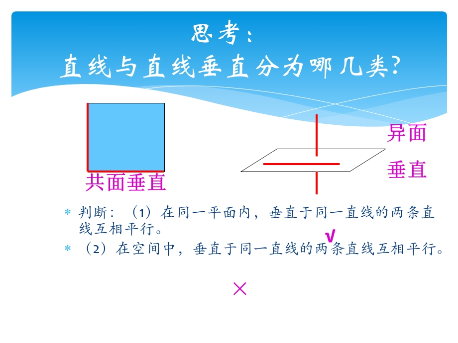 人教A版高中数学必修2第二章：2.3.1《直线与平面垂直的概念与判定》课件.ppt_第2页