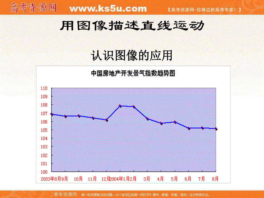 2015-2016学年高一粤教版物理必修一同步课件：1.6 用图像描述直线运动 .ppt_第2页