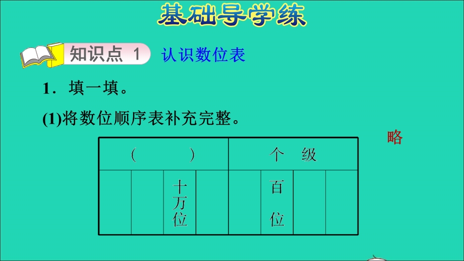 2021四年级数学上册 六 认识更大的数第4课时 亿以内数的写法第3课时习题课件 冀教版.ppt_第3页