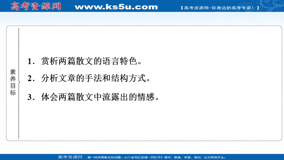 2021-2022学年新教材语文选择性必修下册课件：第3单元　进阶1　第9课　陈情表 .ppt_第2页