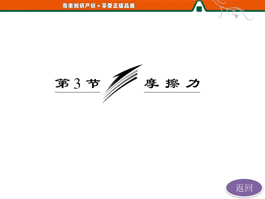 2013届高三物理一轮复习精品课件：3.3摩擦力（人教必修1）.ppt_第3页