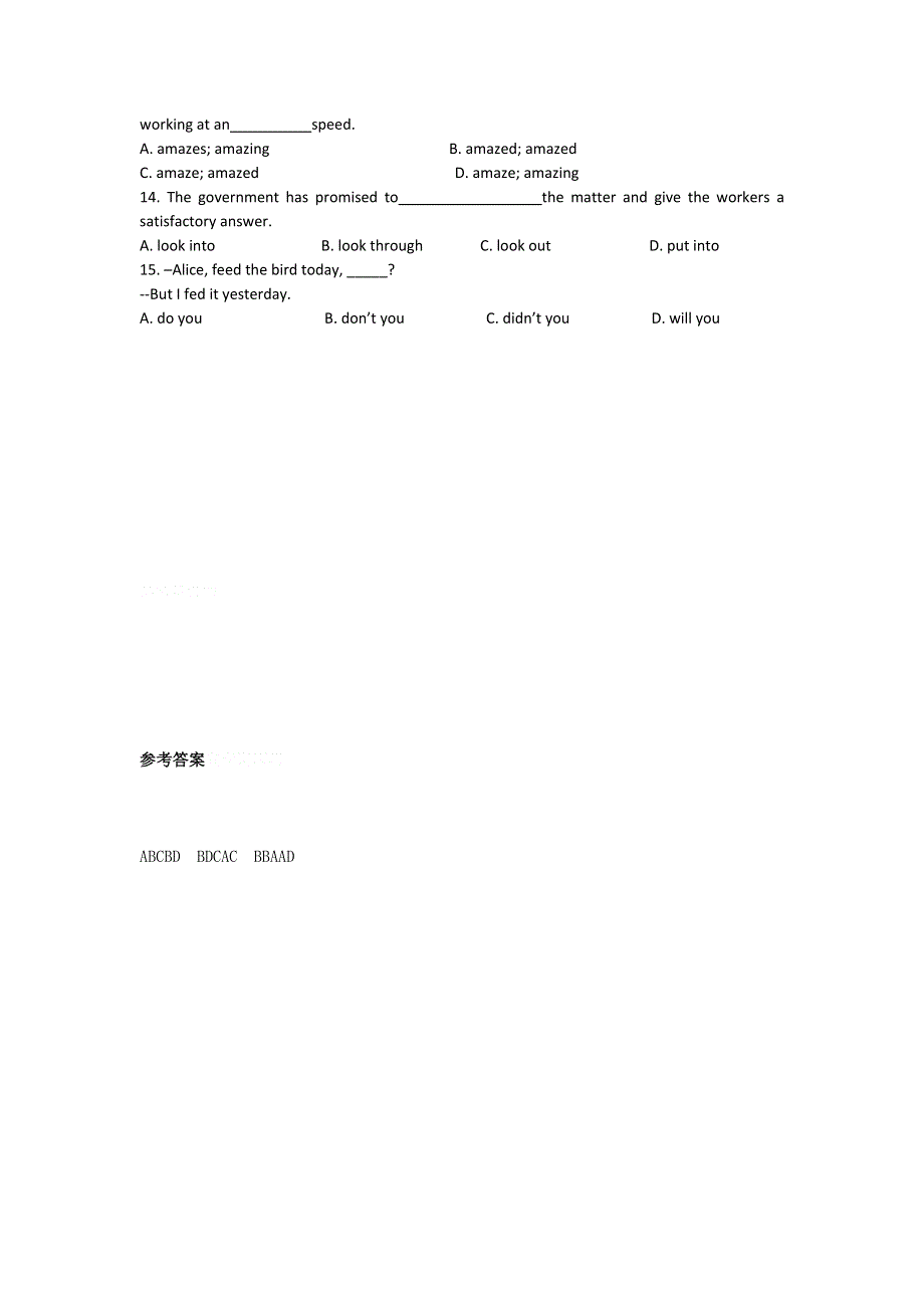 11-12学年高一英语复习：拓展精练42.doc_第2页