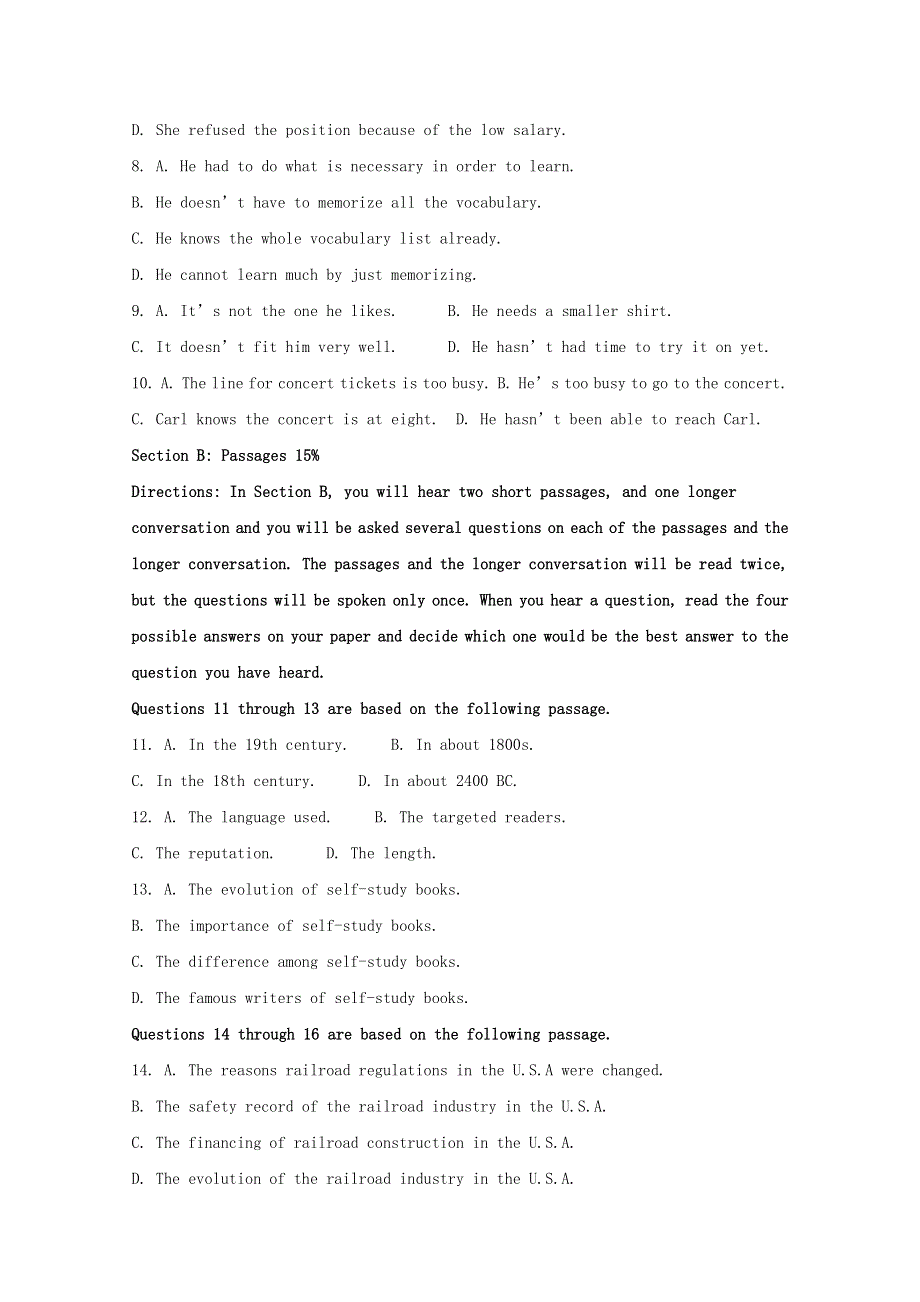 上海市建平中学2020届高三英语9月月考试题（含解析）.doc_第2页