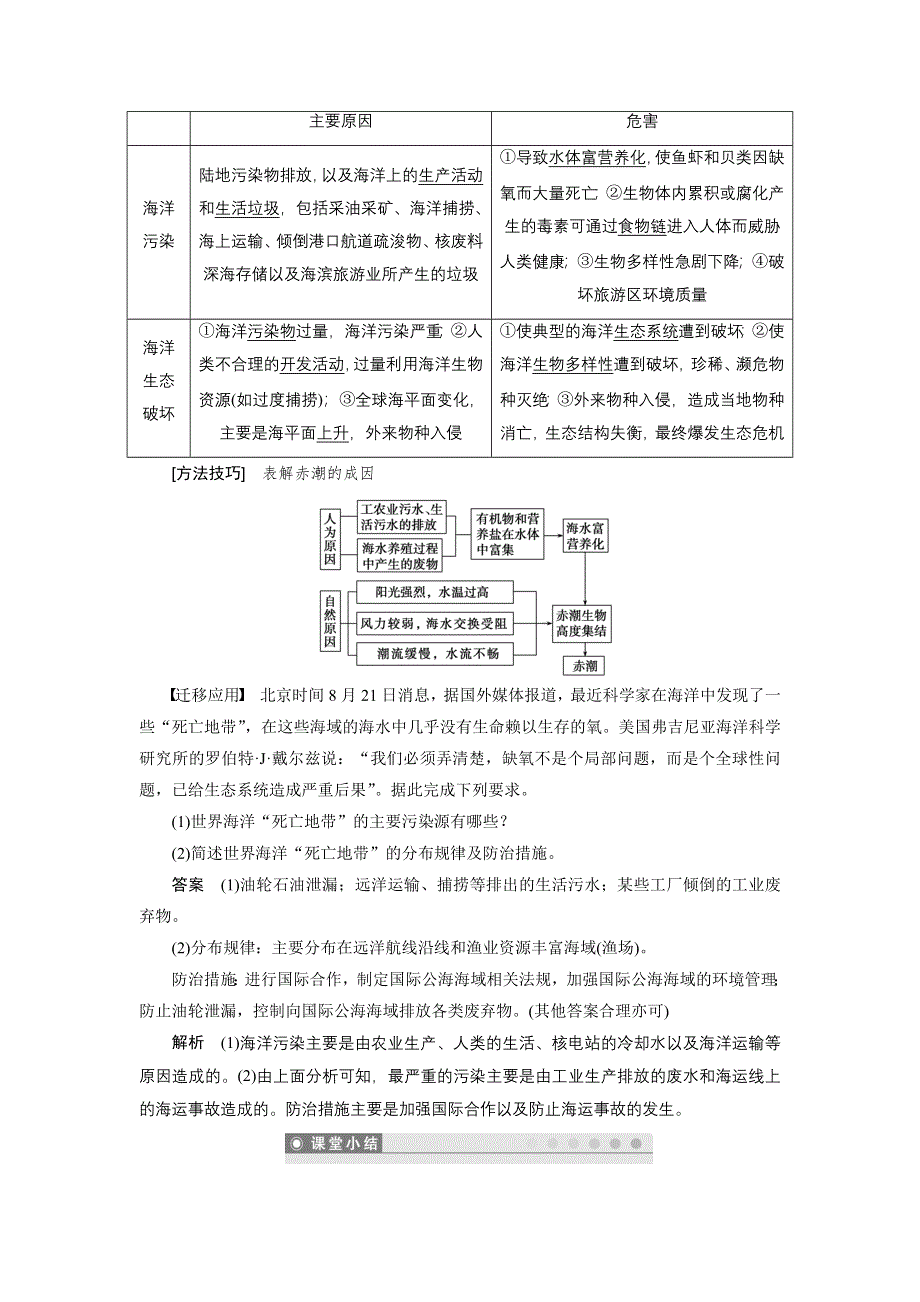 2015-2016学年高二地理人教版选修2学案：第六章 第二节 海洋环境问题与环境保护 WORD版含答案.docx_第3页