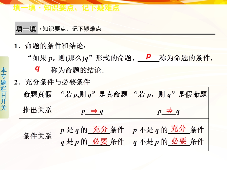 2018年优课系列高中数学人教B版选修2-1 1-3-1 推出与充分条件、必要条件 课件（21张） .ppt_第3页