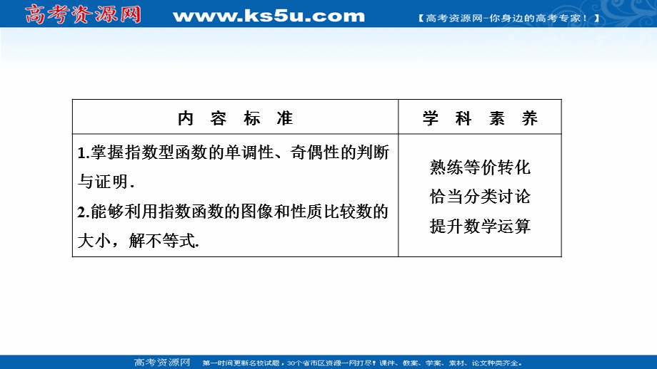 2020-2021学年北师大版数学必修1课件：第三章 3 第2课时　习题课——指数函数及其性质 .ppt_第2页