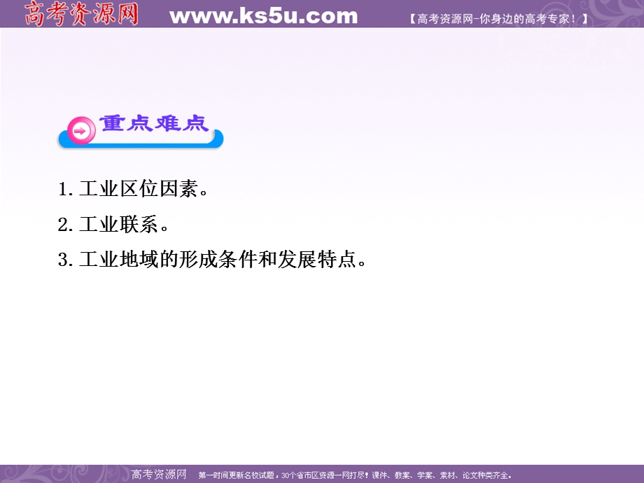 11-12版高中地理课时讲练通配套课件：3.3 工业区位因素与工业地域联系（湘教版必修2）.ppt_第3页