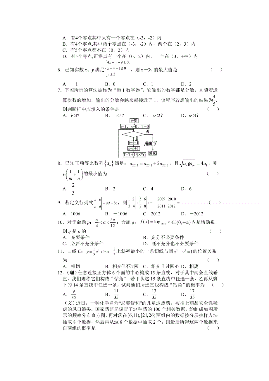 [原创]绝密热点2011届山东高考押题2-数学（文理）.doc_第2页