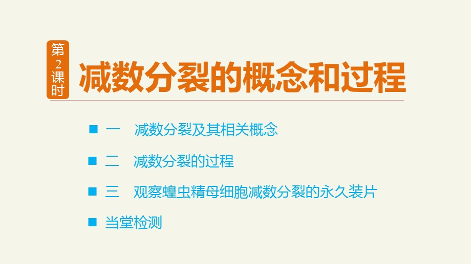 2015-2016学年高中生物（苏教版必修二）课件 第二章 减数分裂和有性生殖 第2课时.ppt_第3页