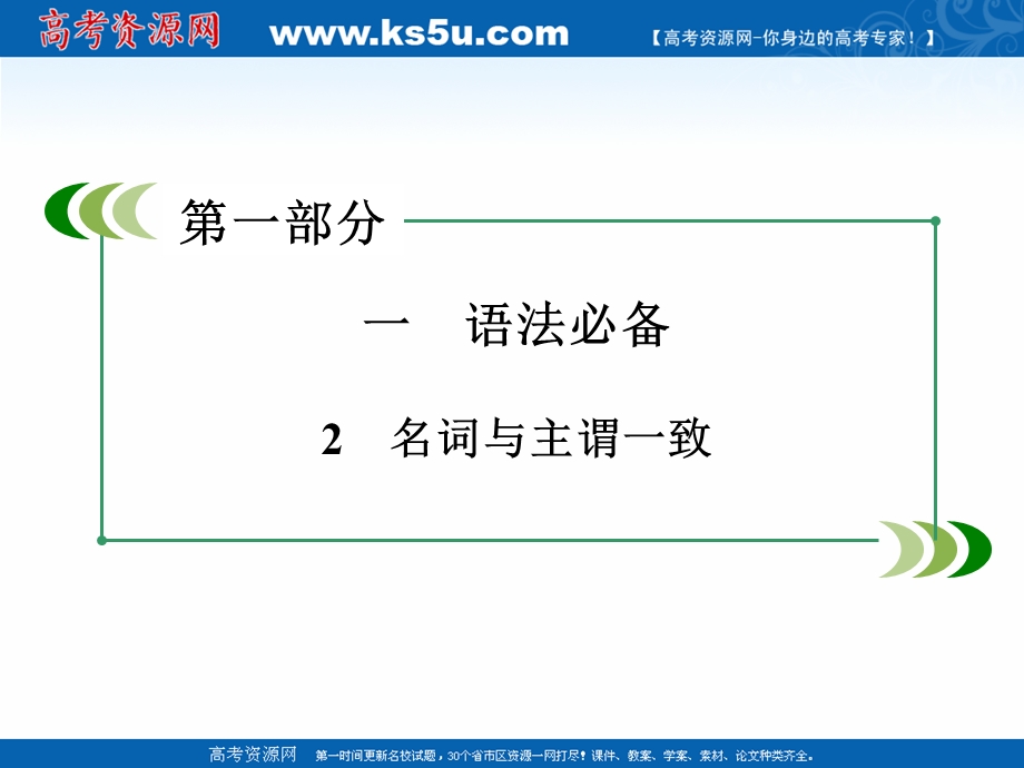 2016届高考英语二轮复习课件：语法必备一 2.ppt_第3页