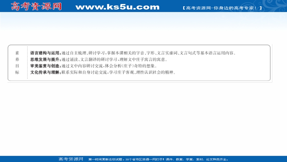 2021-2022学年语文人教版选修先秦诸子选读课件：第五单元 一、无端崖之辞 .ppt_第2页