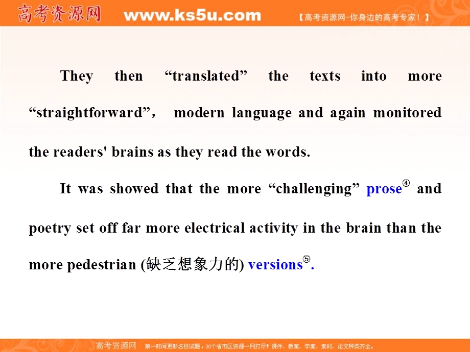 2019-2020学年外研版高中英语必修七培优课件：MODULE 3 LITERATURE SECTION Ⅰ .ppt_第3页