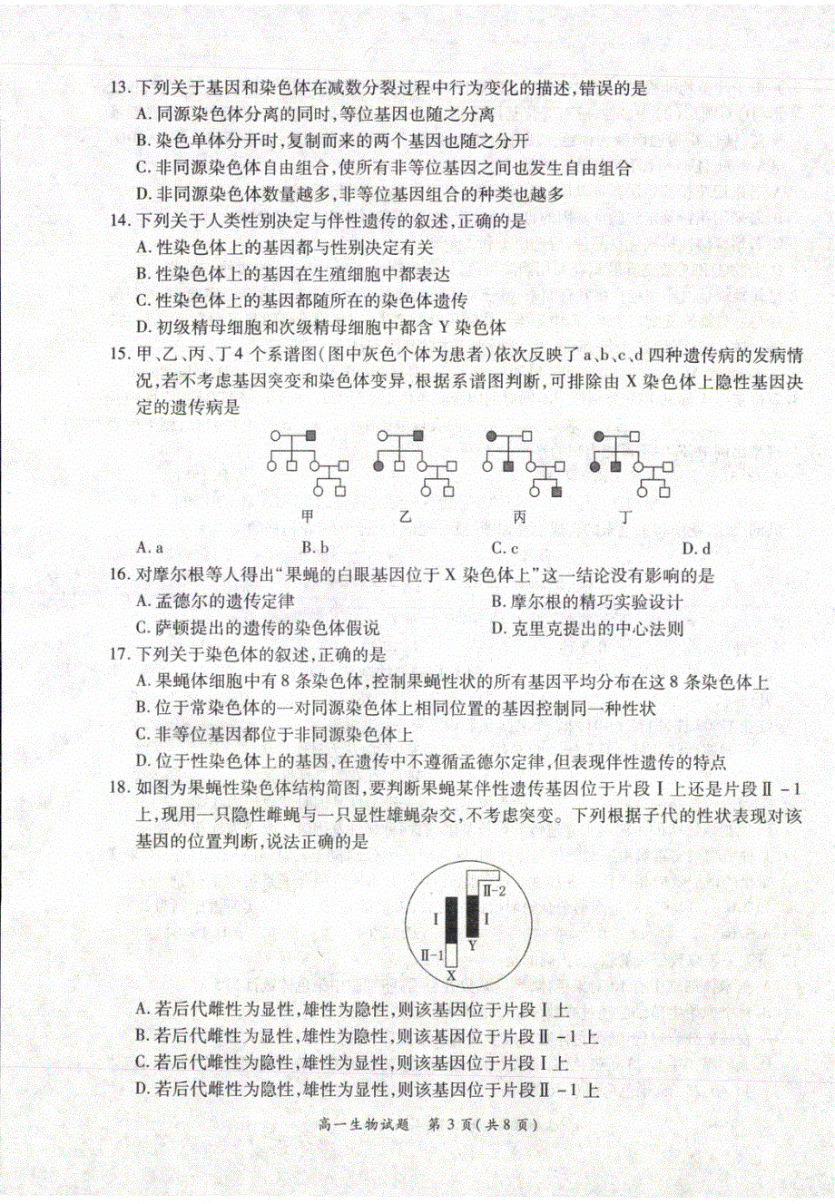 河南省商丘名校2020-2021学年高一下学期期中联考生物试题 扫描版含答案.pdf_第3页