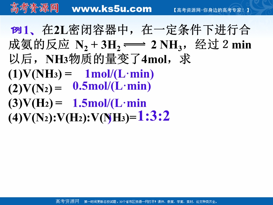 2018年优课系列高中化学人教版选修四 2-1 化学反应速率 课件（12张）1 .ppt_第3页