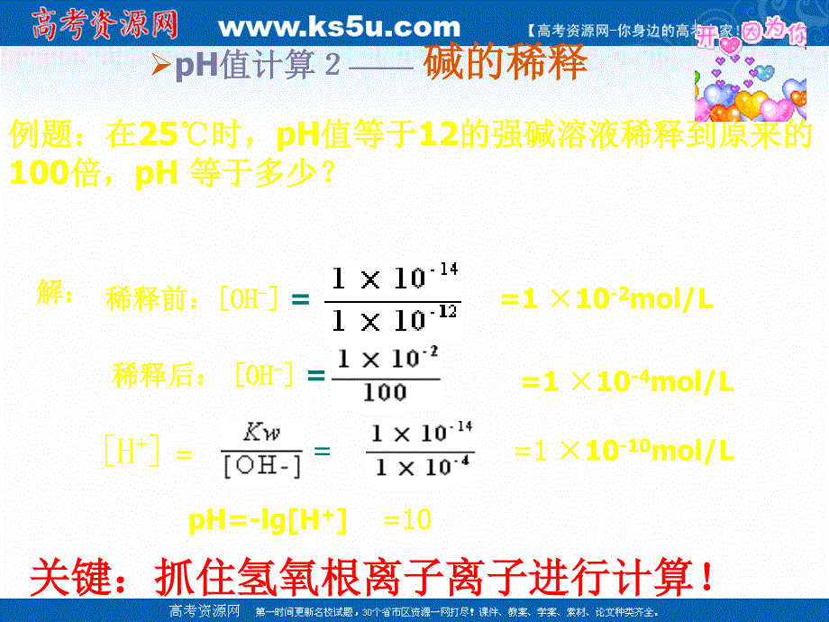 2018年优课系列高中化学人教版选修四 3-2 水的电离和溶液的酸碱性 课件（15张）2 .ppt_第3页