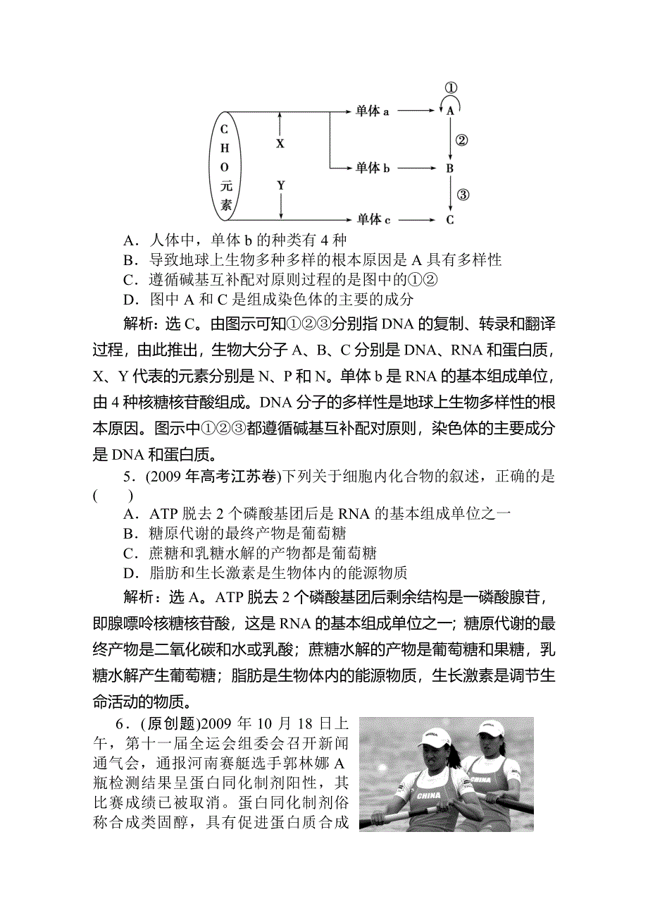 [原创]2012届高考生物第一轮优化复习测试题6.doc_第2页