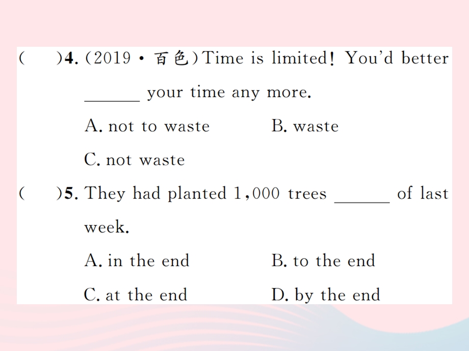 2022九年级英语下册 Module 1 Travel Unit 3 Language in use第一课时习题课件 （新版）外研版.ppt_第3页