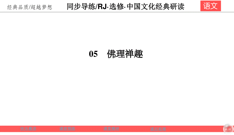 2019-2020学年人教版高中语文选修中国文化经典研读同步导练课件：5-《百喻经》六则 .ppt_第2页