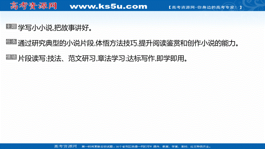 2021-2022学年新教材部编版语文选择性必修上册课件：第三单元 写作素养实践 .ppt_第2页