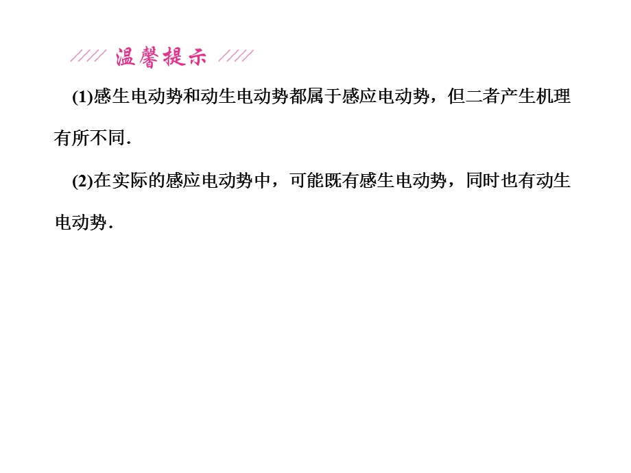 2013届高三物理一轮精品课件：9.2法拉第电磁感应定律　自感和涡流（人教版）.ppt_第3页