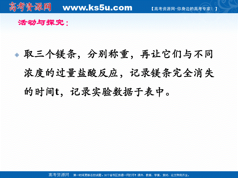 2018年优课系列高中化学鲁科版选修四 2-3-1化学反应速率 课件（46张） .ppt_第3页