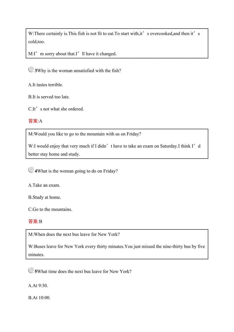 2019-2020学年新培优同步人教版英语选修六练习：UNIT 3 单元检测A WORD版含解析.docx_第2页