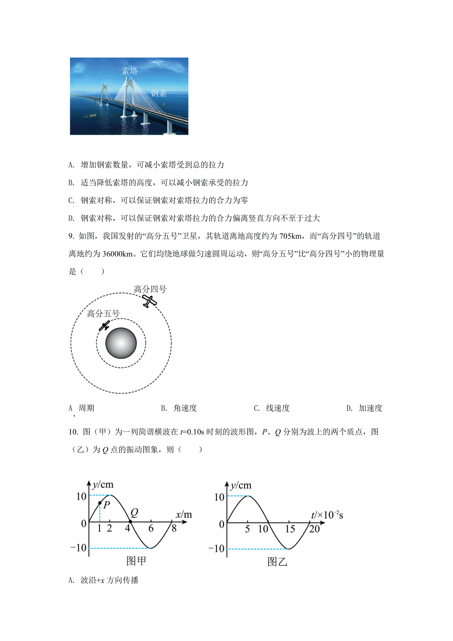 上海市虹口区2022届高三上学期期末学生学习能力诊断测试（一模）物理试题 WORD版含解析.doc_第3页