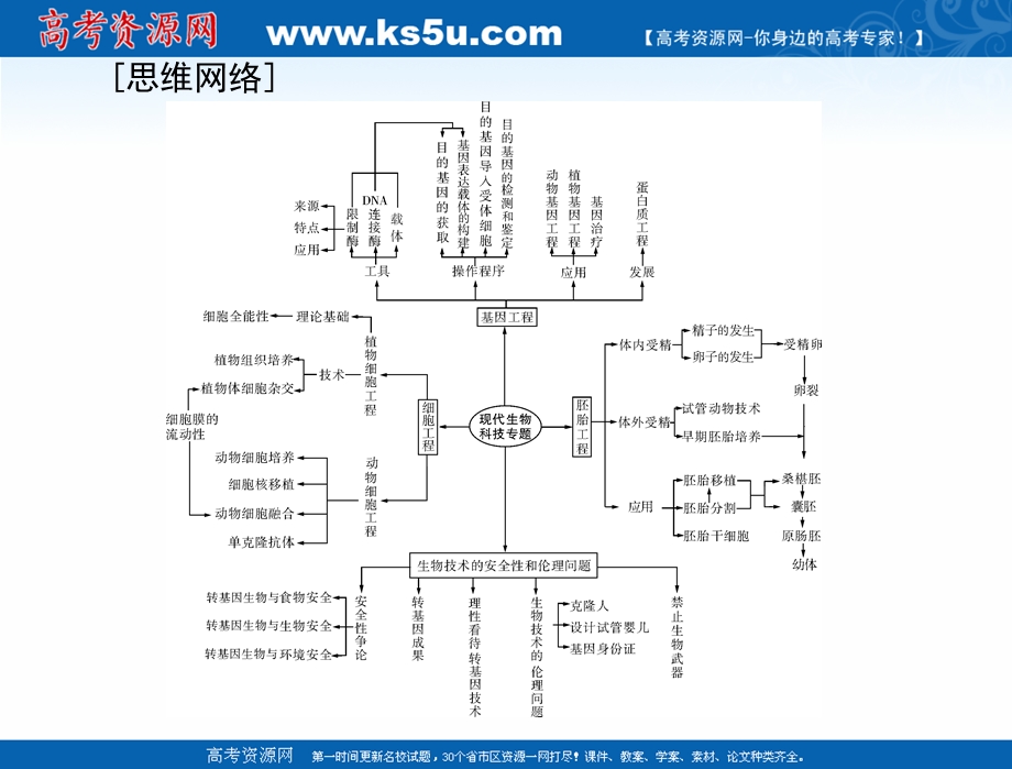 2021届新高考生物一轮课件：选修3 专题1、4 基因工程、生物技术的安全性和伦理问题 .ppt_第2页