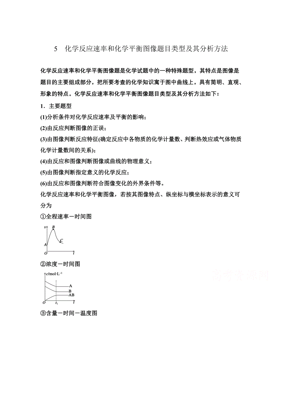 14-15学年高中化学人教版选修4习题 第二章 化学反应速率和化学平衡 专题突破5.doc_第1页