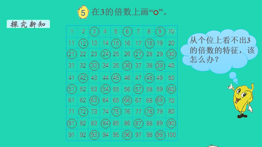 2022五年级数学下册 第三单元 因数与倍数第3课时 3的倍数的特征教学课件 苏教版.pptx_第3页