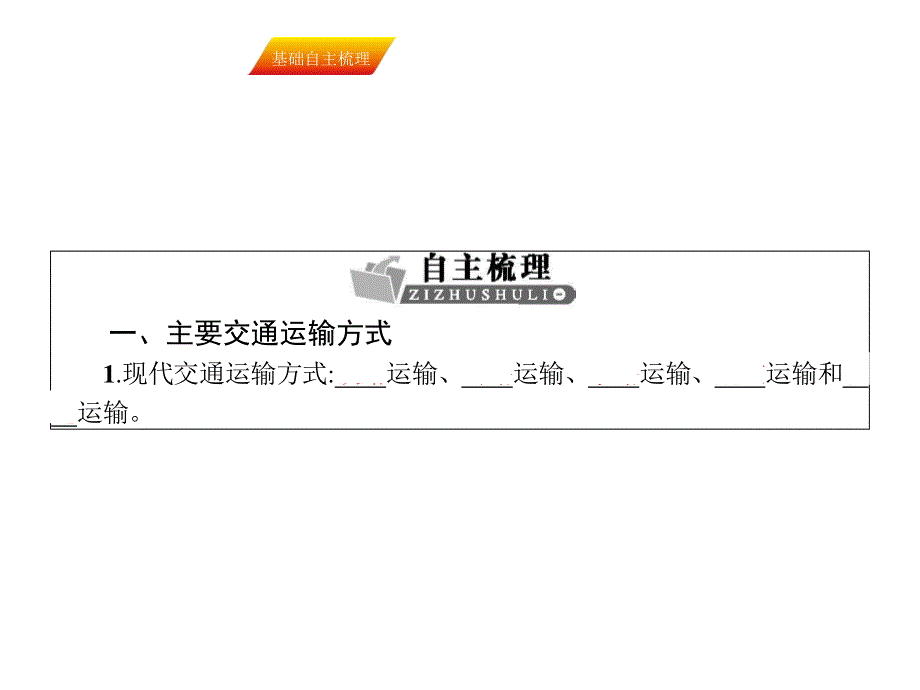 2017年高考地理一轮复习课件：第十章 交通运输布局及其影响10.1. .ppt_第3页