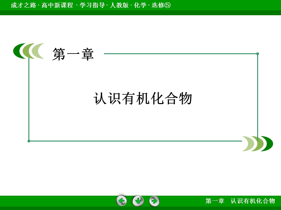 2016年春高中化学人教版选修5课件：第1章 第1节 有机化合物的分类 .ppt_第2页