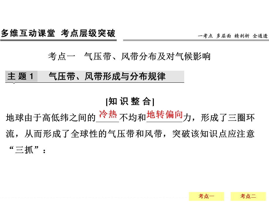 2017年高考地理湘教版（全国）一轮复习课件：第3章 自然环境中的物质运动和能量交换3-4 .ppt_第3页