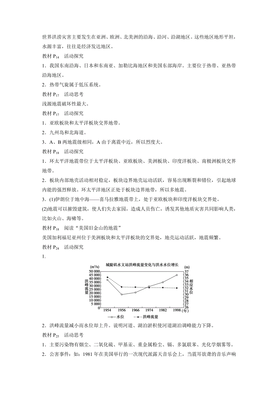 2015-2016高二地理湘教版选修5学案：第一章 自然灾害概述 章末整合 WORD版含答案.docx_第3页