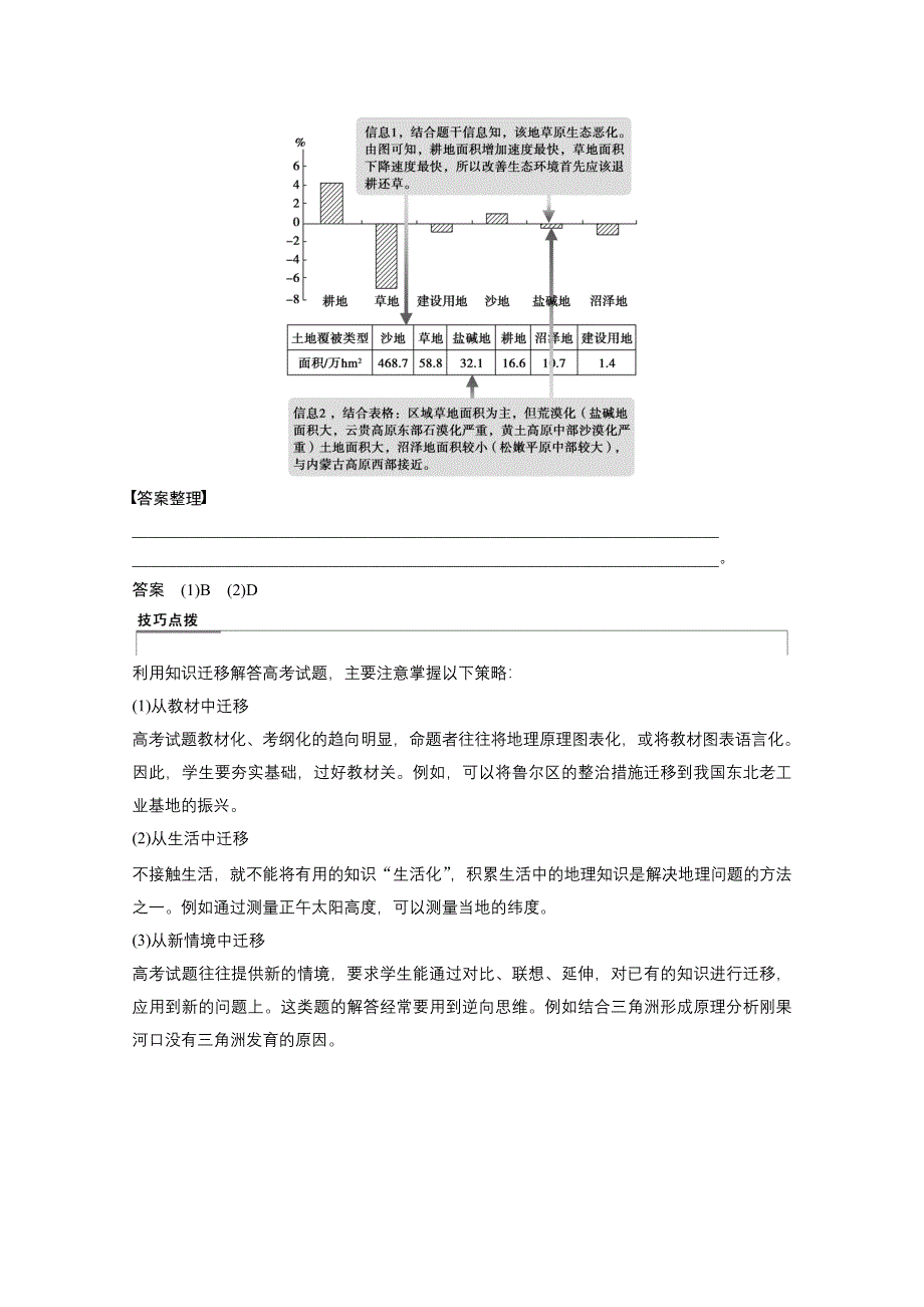 2015届高三地理二轮复习：专题一 技巧5.docx_第2页